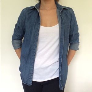 Chambray Top